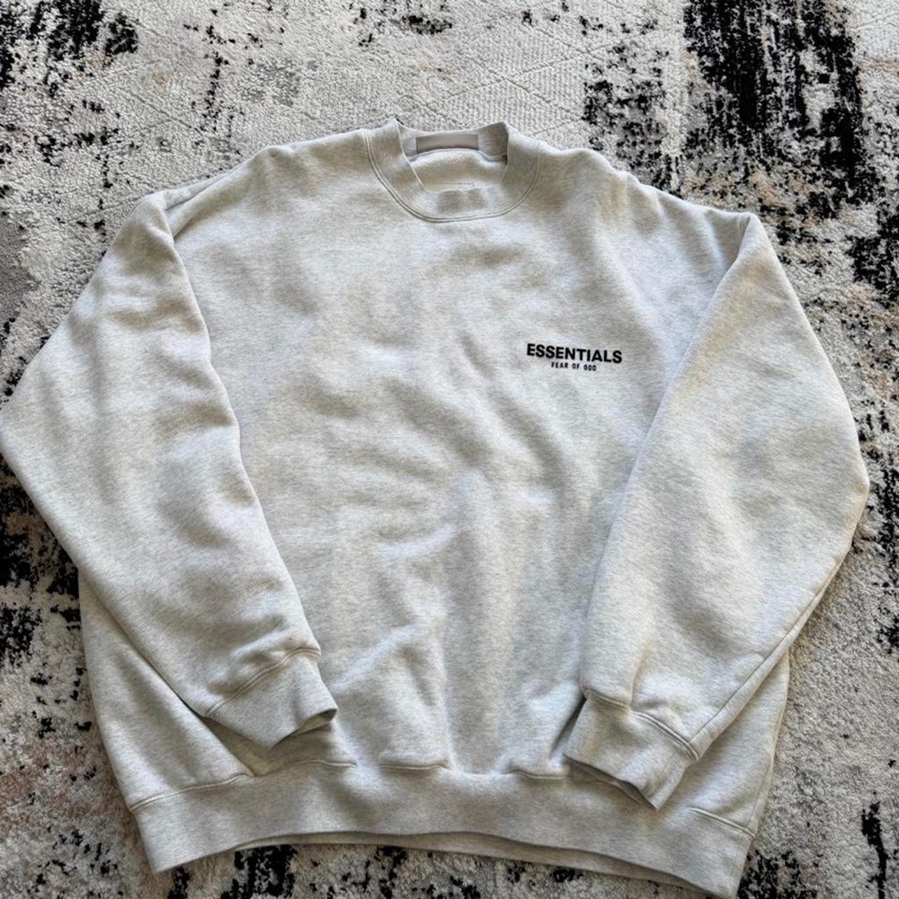 White Essentials Sweater
